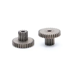 0.5M 9T-32T 12T-32T Double Metal Steel Gear 2.5/3/8mm DIY Model 9/12/32 Teeth Spur Parts
