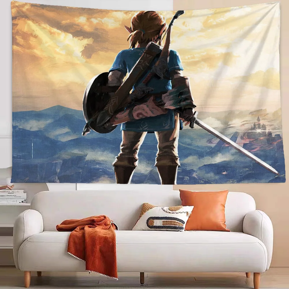 Zeldas Decorative Wall Tapestry Aesthetic Room Decoration Tapries Tapestries Decor Decors Home Bedroom Fabric Hanging the Large