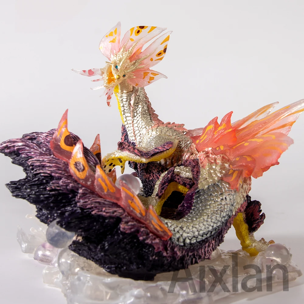 17CM Monster Hunter Game Dragon Figure Mizutsune Zinogre Monsters Nergigante Iceborne Velkhana Zinogre PVC Action Figure Toy