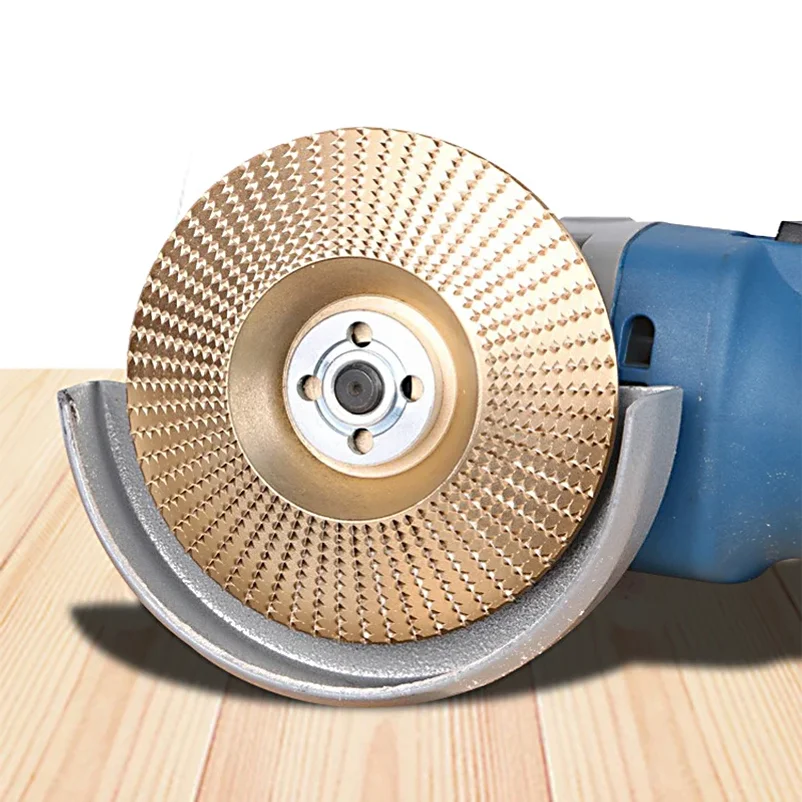 1/3pcs Metal Polishing Wheel Diameter 100mm Angle Grinder Accessories Carbon Steel Abrasive Disc Tool Parts Wood Carving Disc