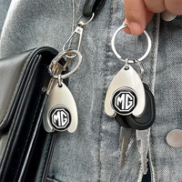 Zinc Alloy Car Emblem Keychain Keyring Pendant Holder For Morris Garages Motors MG ZS GS MG5 6 mg3 Gundam 350 Parts TF hector HS