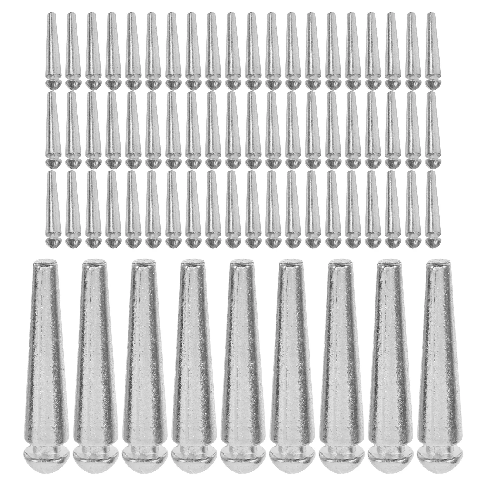 100Pcs Portable Scoring Pegs Metal Game Score Nails for Cards and Board Games Multi Functional Desktop Scoring Tools