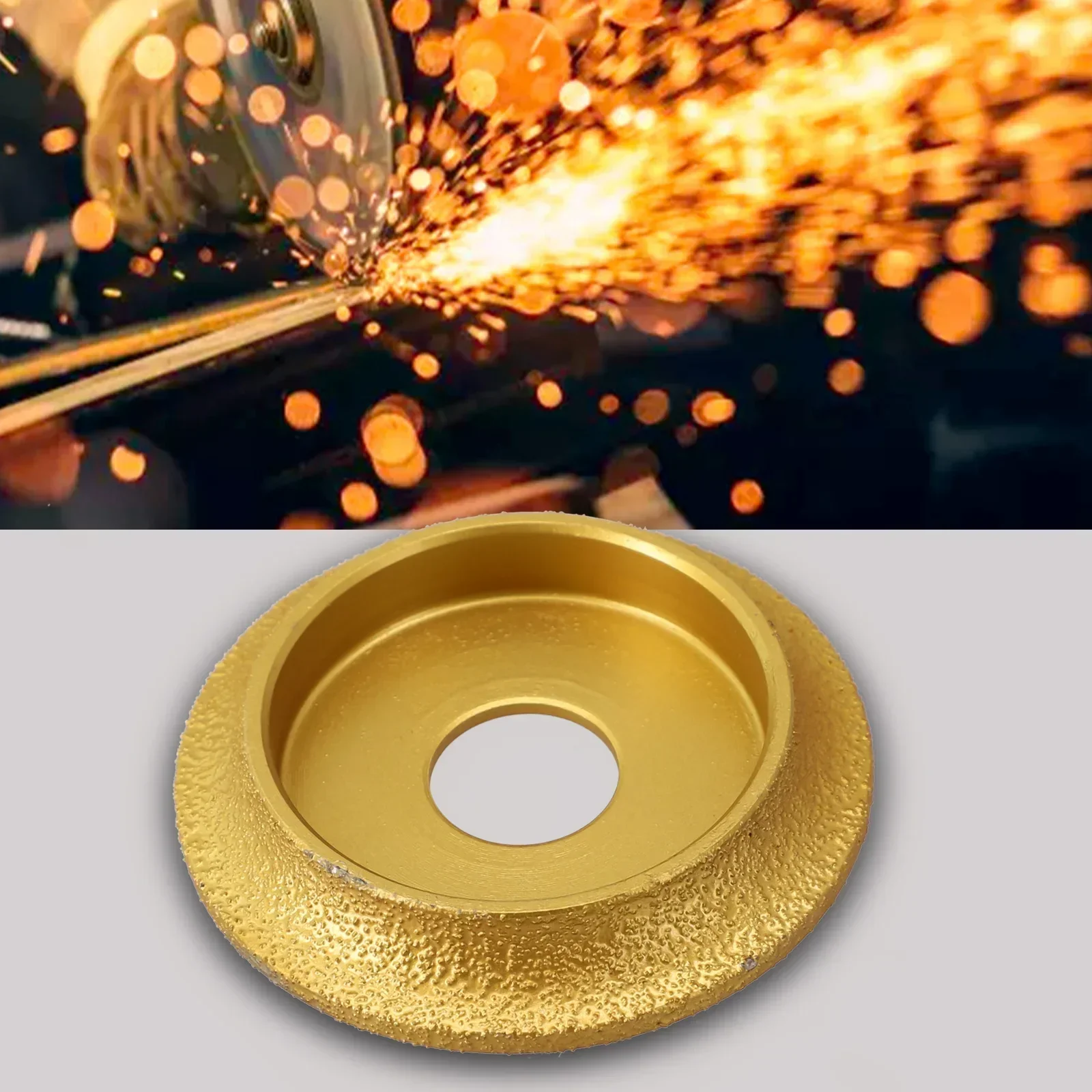 10/15/20/25/30mm Vacuum Welding Diamonds Grinding Wheel Edge Profile Sanding Disc Marble Granite Ceramic Glass Grinding Wheel