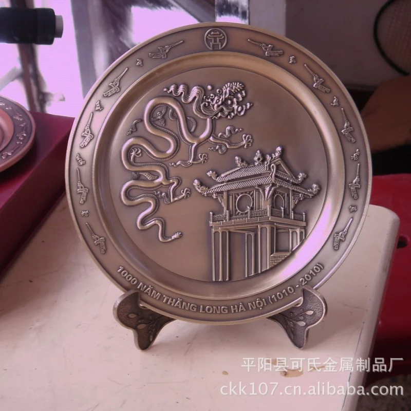 

Manufacturer Supply Wholesale Zinc Alloy Award Plates Foreign Trade Award Plates Vietnam Award Plates