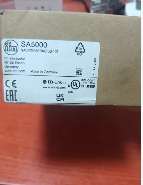 

IFM SA5000 Pressure Switch SAD10XDBFRKG/US-100 Flow Sensor