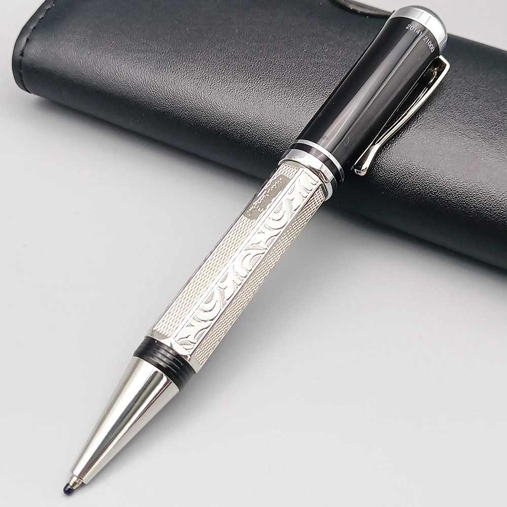 قلم حبر جاف فاخر من سلسلة المشاهير من MB RolleBall هدية قرطاسية أنيقة للكتابة المكتبية