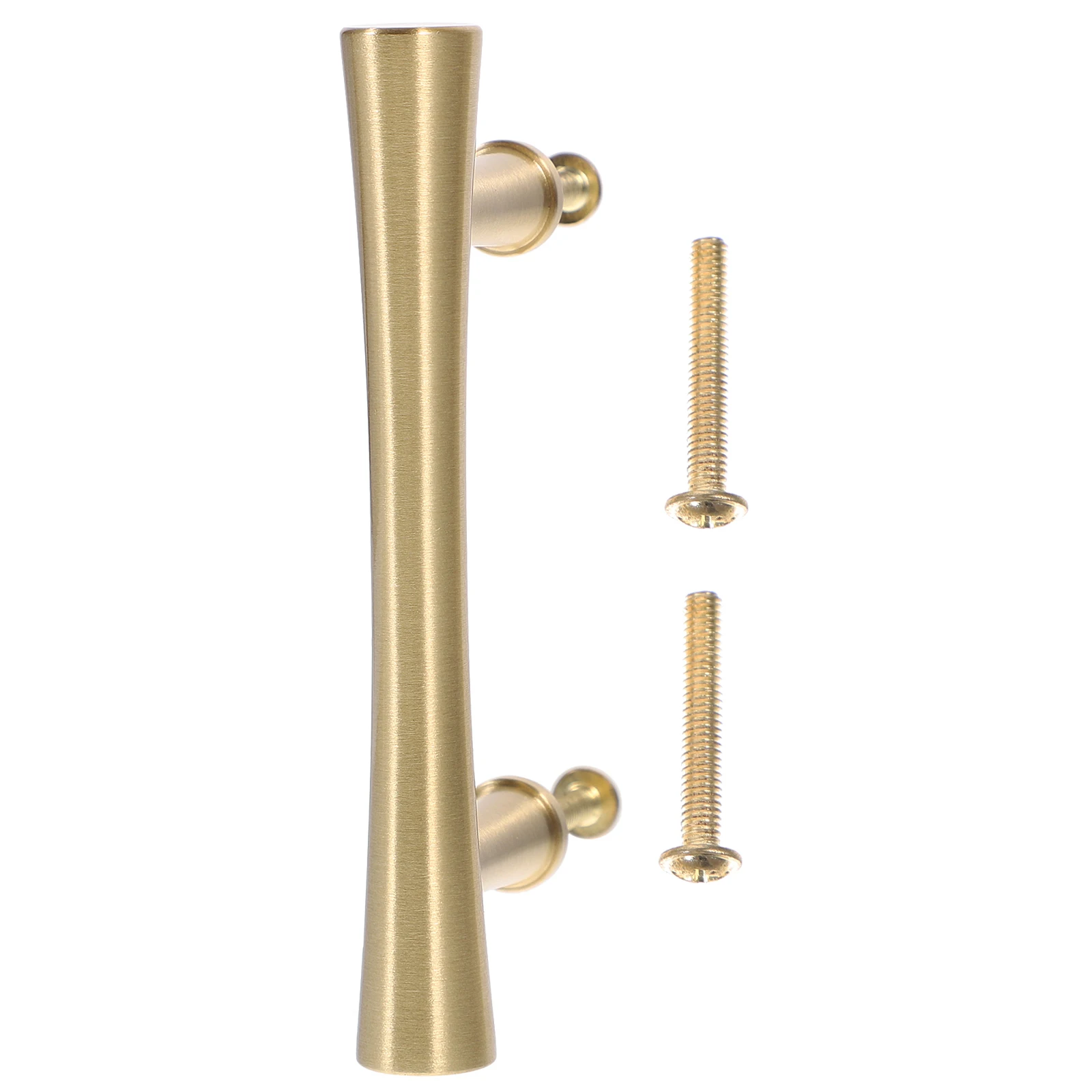 

1pc Brass Cabinet Handles Replacement Simple Durable Furniture Accessory Pull Handle For Wardrobe Kitchen Drawer Shoe Cabinet