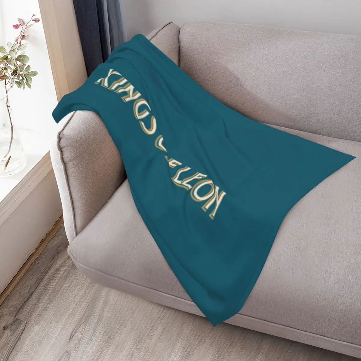 레온의 왕들(2) 담요 침낭 해변 침대 커버 캠핑 담요