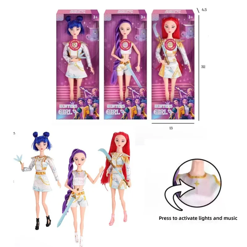 Figuras de Juguete de Moda, Muñeca Linda de Anime, Figura de Acción con Temática Musical, Serie de Canciones, Juguete Ideal para Niños, Regalo Perfecto