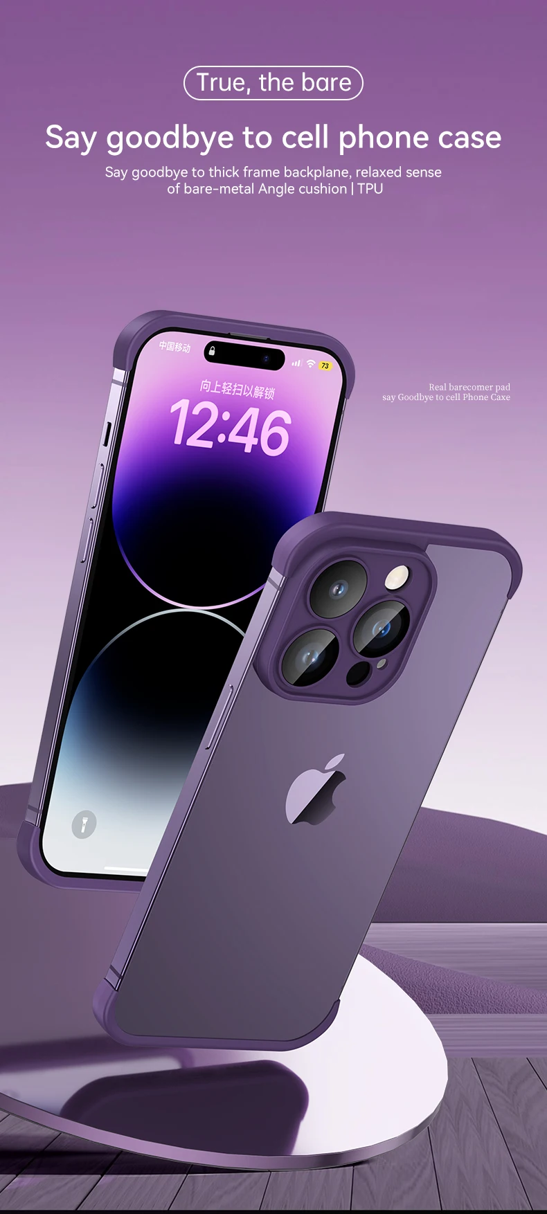 Stoßfeste Eckenschutz-Handyhülle für iPhone 17 Air 16 15 14 Plus 13 12 Pro Max – Silikon-Rahmen-Bumper-Abdeckung – Detail 7
