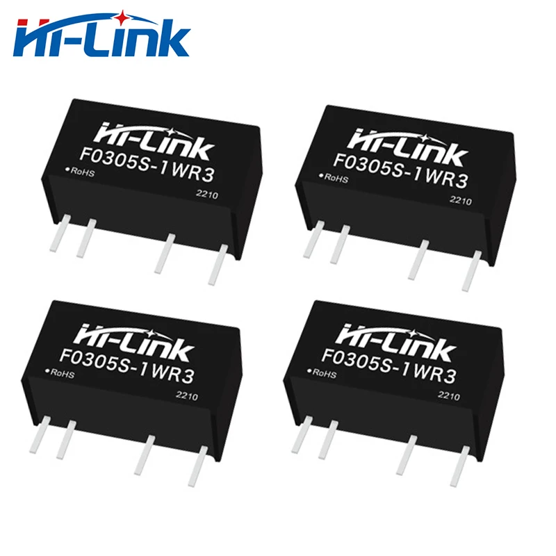 Imagem -05 - Hi-link Mini dc Converter Fonte de Alimentação Módulo Inteligente Eletrônico Inteligente Novo Modelo 1w 5v 200ma F0305s1wr3 50 Pcs por Lote