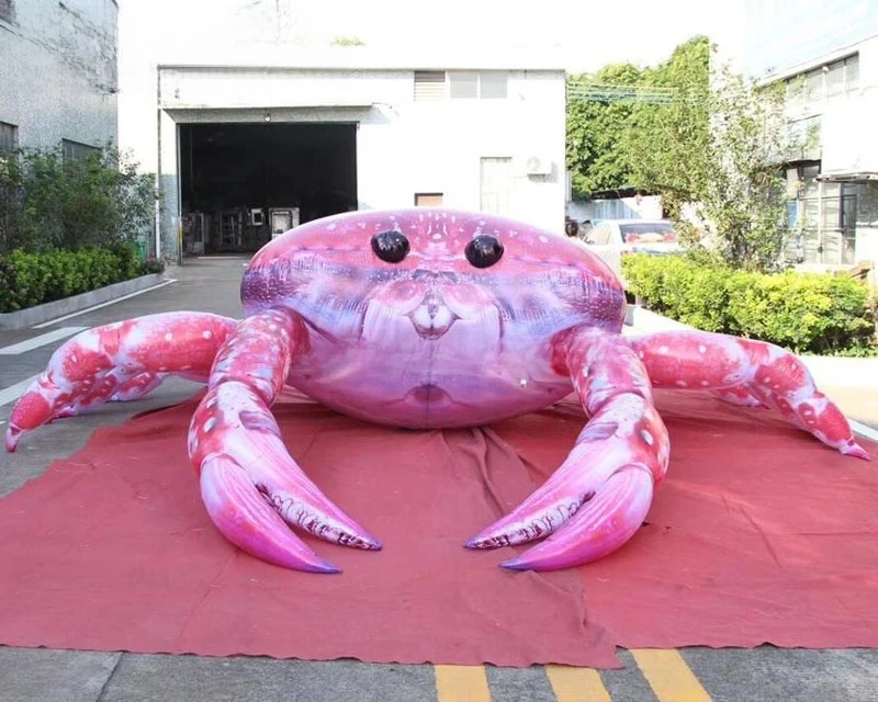 

Crab for Roof Giant Inflatable Decoration Inflatable Marine Animal Advertising Model Hot Sale