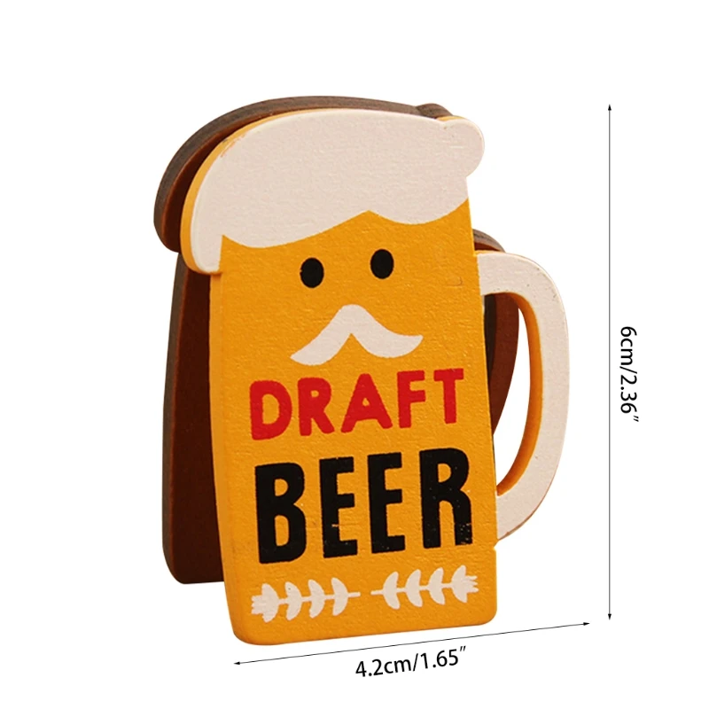 Cartoon-Nachrichtenhalter, langlebiger Holz-Fotoständer, Ölgemälde-Halter-Designs