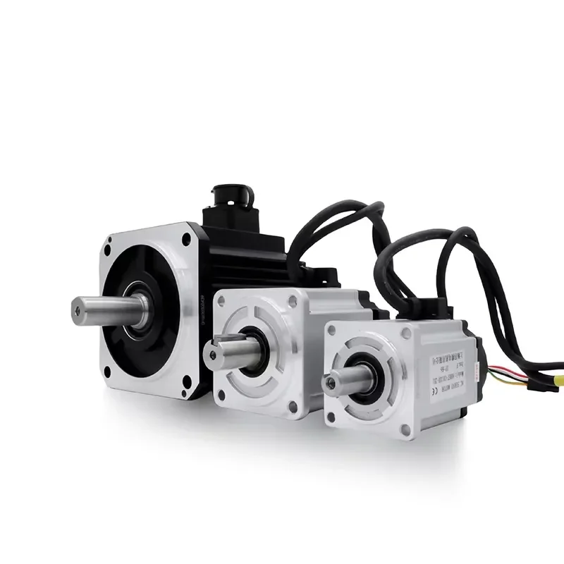 Siheng Single-Phase 220V 750W 3000RPM 80mm Servo Motor Canopen Control IE3 Efficiency Flange Drip-proof 17bit Absolute CE