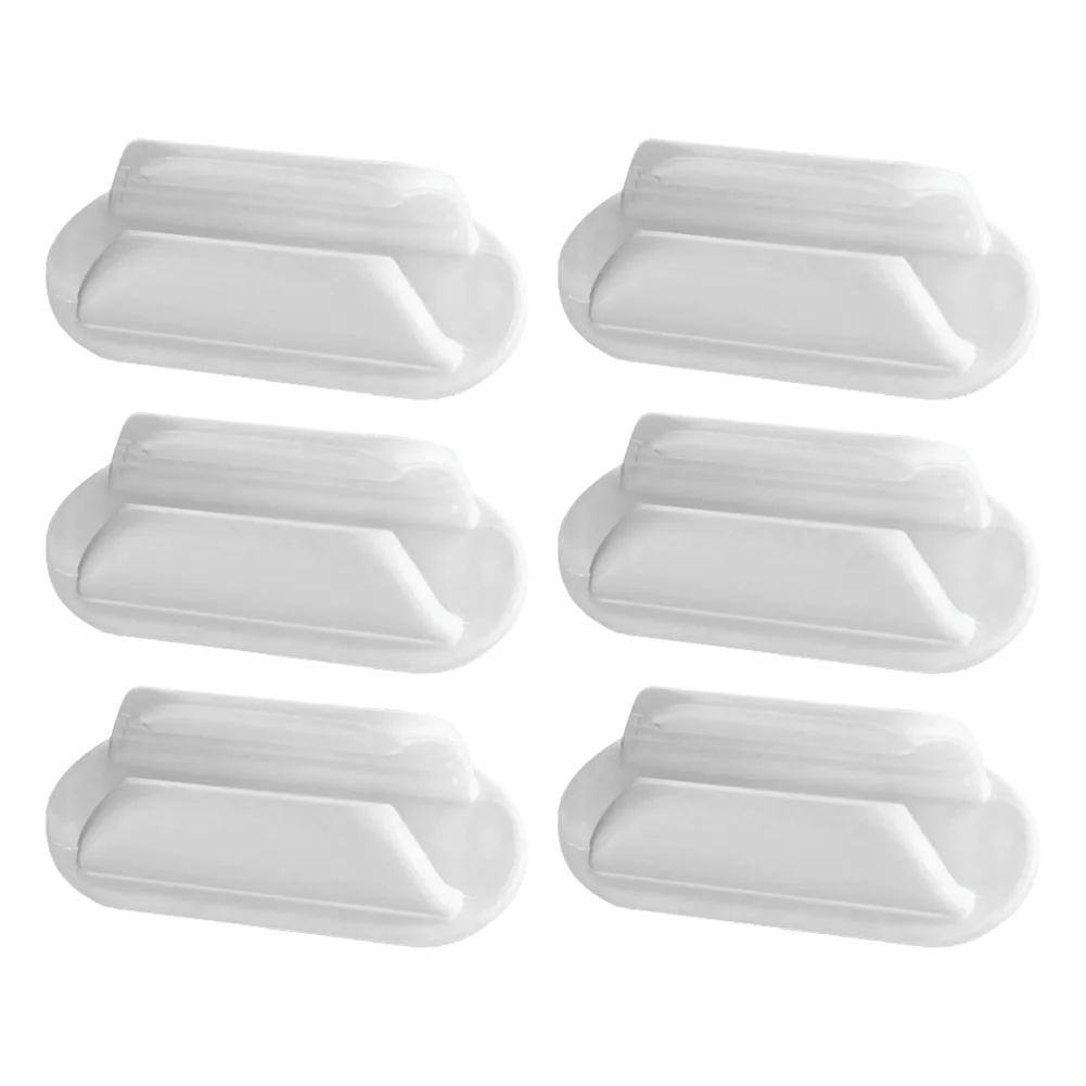 6 قطع حامل قلم لاصق مضاد للسقوط من السيليكون حامل قلم لاصق مشبك قلم حبر جاف لملحقات مكتب المكتب المدرسي