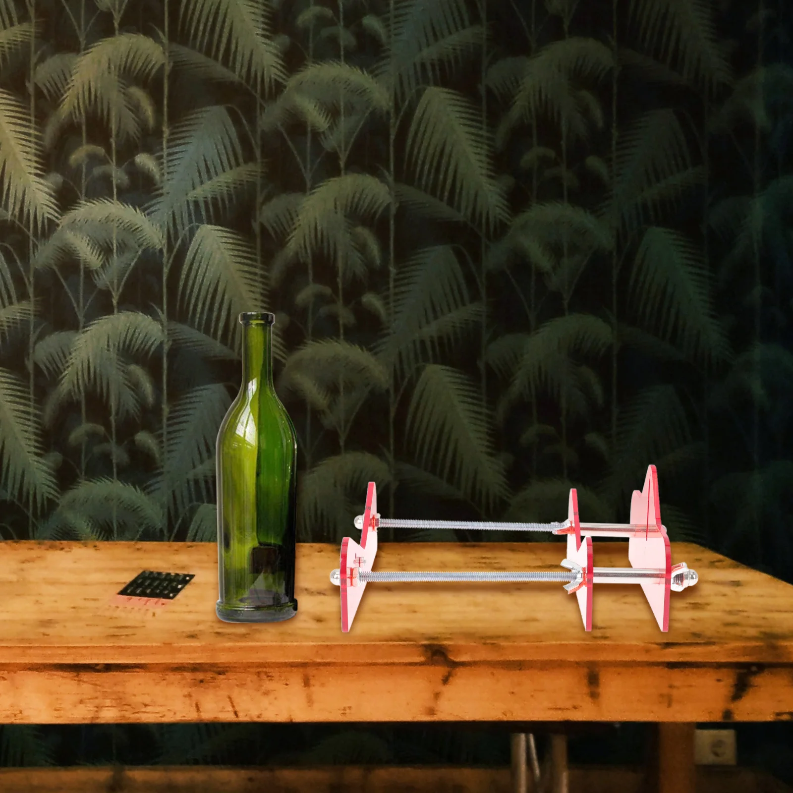 

Glass Bottle Cutter Wear-Resistant DIY Glass Cutting Device for Wine Beer Whiskey Liquor Bottles Professional Tool