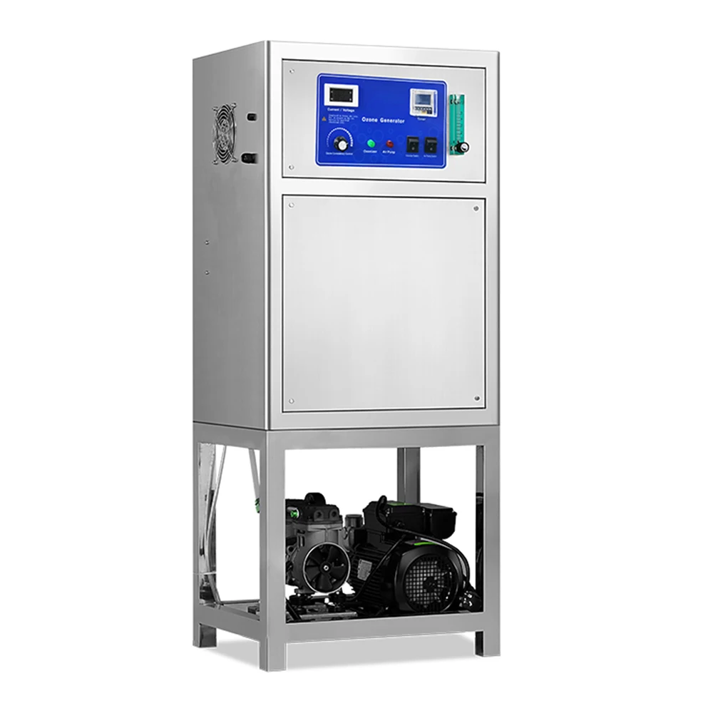High Concentration Industrial Water Treatment 10g 20g 100g Ozone Water Generator Machine