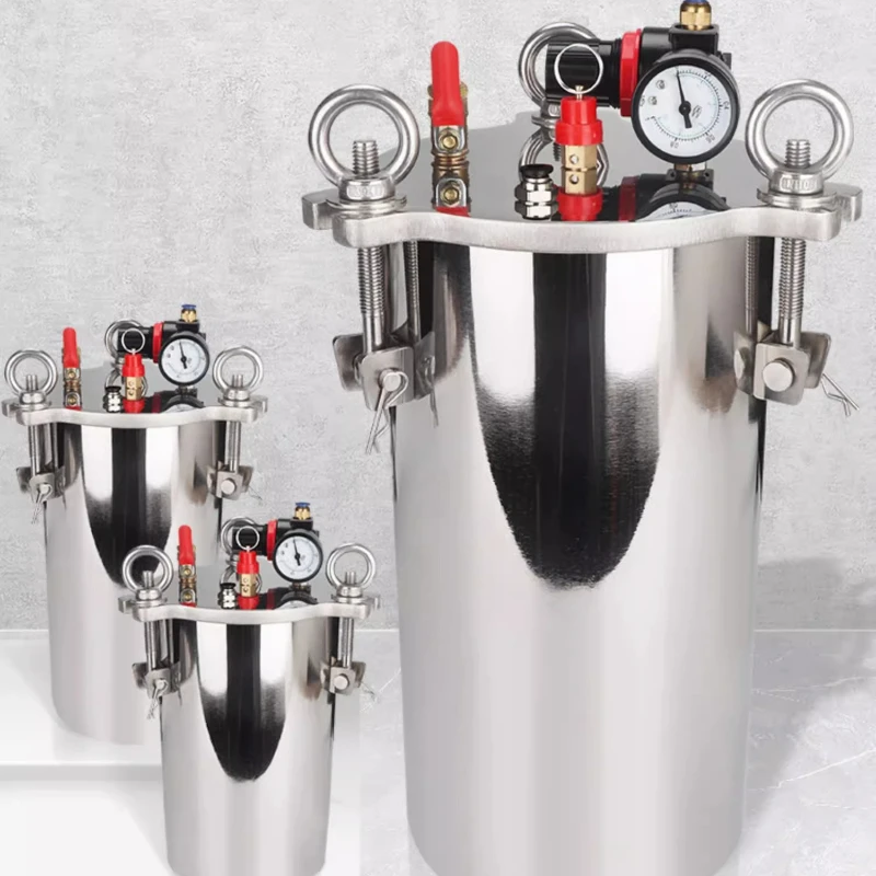 

Stainless steel pressure barrel dispensing carbon steel container storage electric container pneumatic