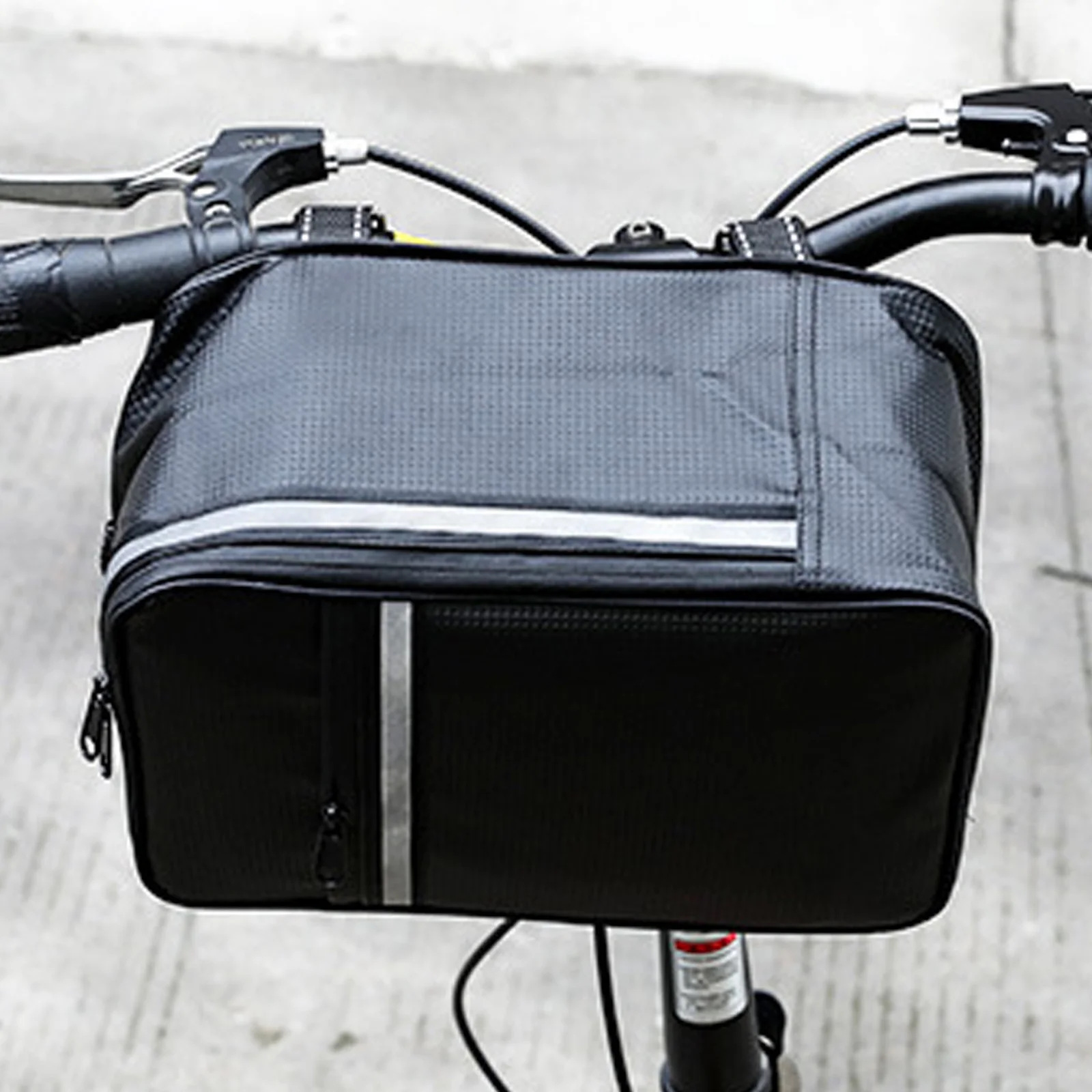 Mountain Bike Storage Bag Backseat Pack Practical Gift for Men Women with Special Reflective Signs for Safe Night Riding