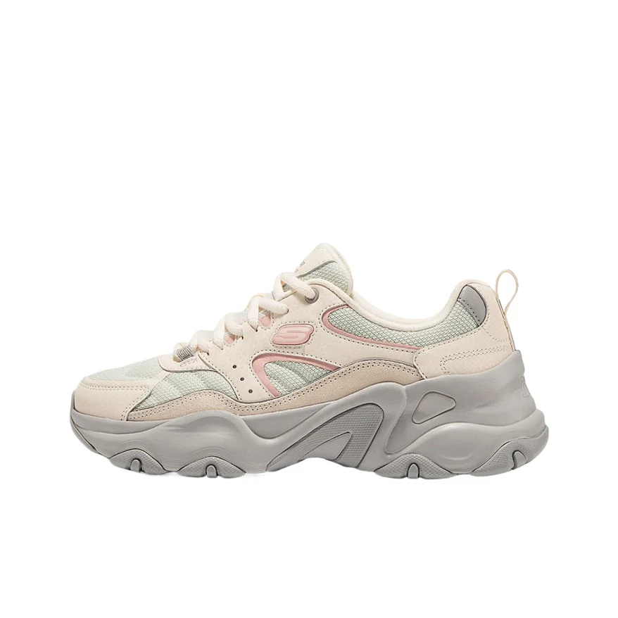 Skechers DLITES Breathable Low top Chunky Sneakers Women's 150830-LGPK
