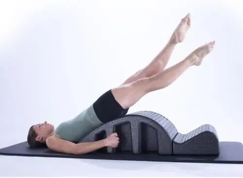 Body Pilates Arc, Step Barrel for Spine Exercises, Balance, Core Strengthening, and Stretching, Spine Corrector, Reform