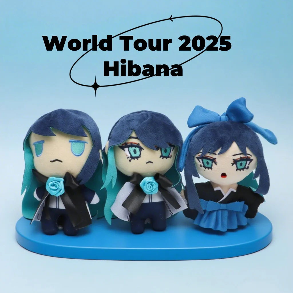 New Ado Hibana Plush Toy Ado Merch Plush Singer Goods Ado Accessories Plushies Doll Singer Fans' Peripheral Gifts Home Decor
