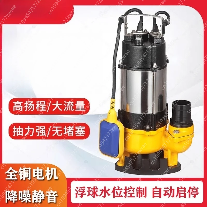 

Stainless steel clear water pump with float switch