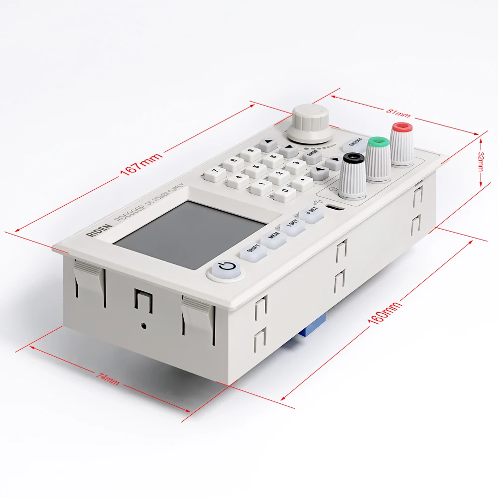 RD RD6006P RD6006PW 5 Digit USB WiFi DC DC Voltage Current Step Down Bench Power Supply Buck Converter 60V 6A Phone Repair