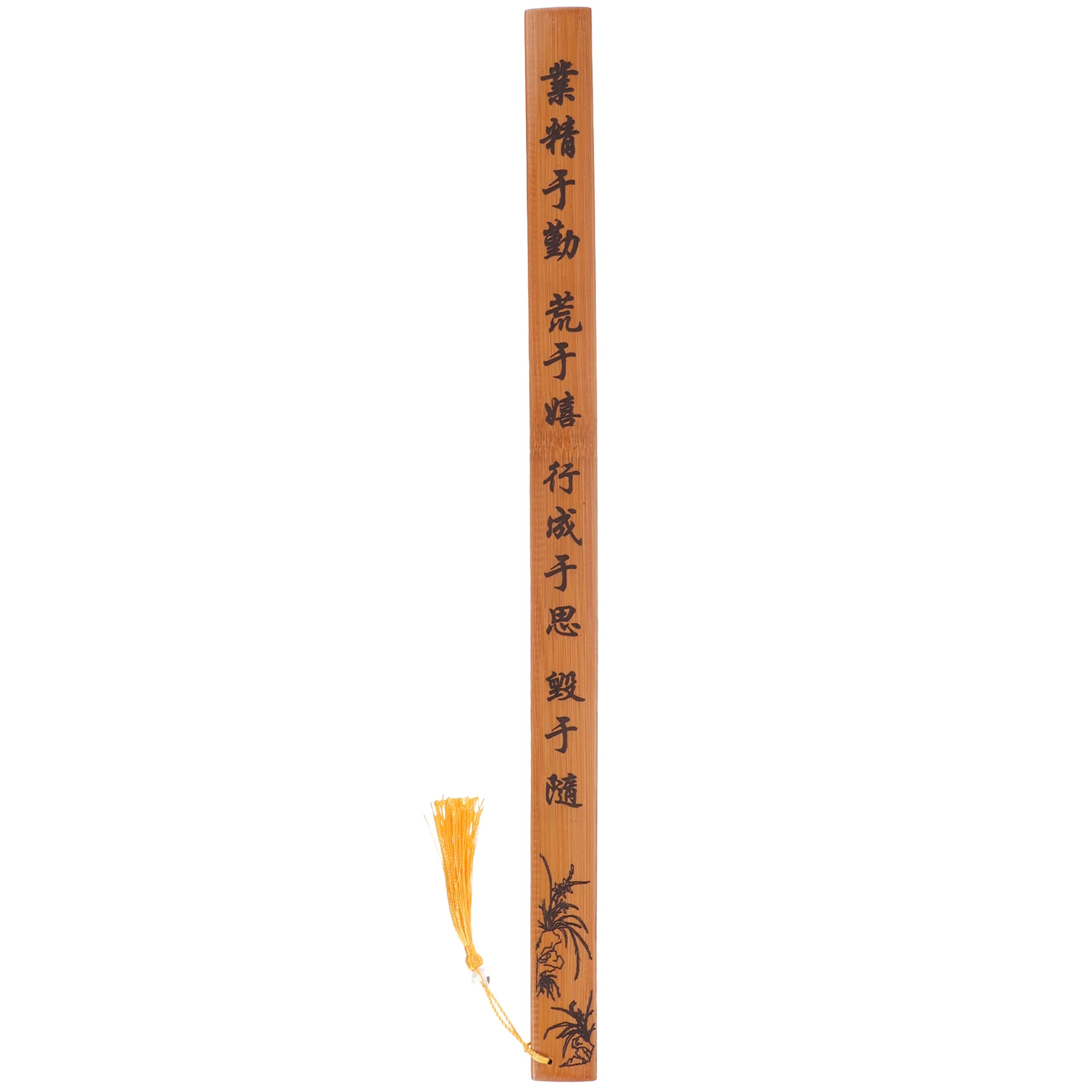 

Lettering Ruler Bamboo Straight Edges Measuring Kids Woodworking Drawing Novelty Portable Cartoon Scale Multi-function