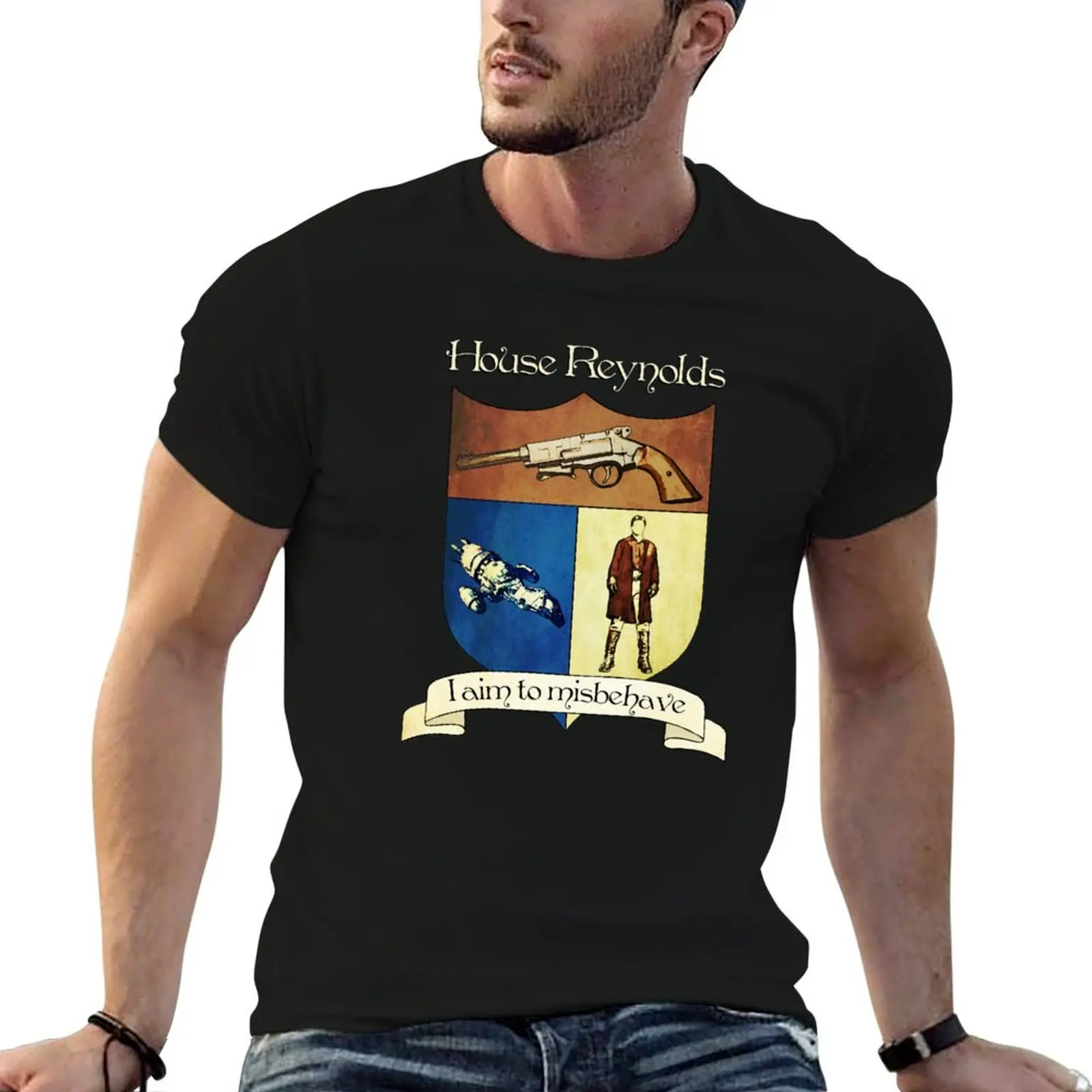 

Firefly House Crest - Mal T-Shirt mens graphic t shirts printed t shirts for man T-Shirt