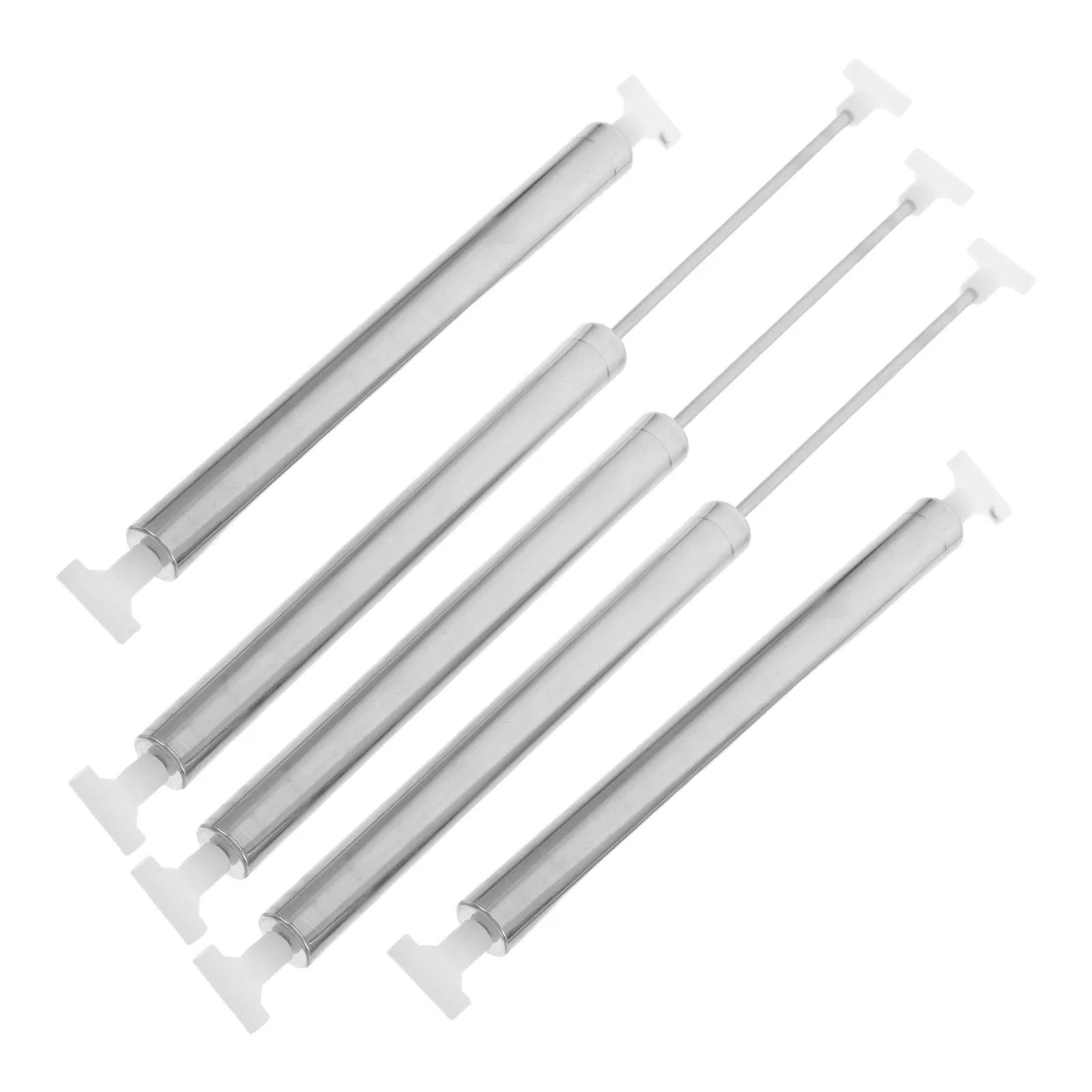 

5Pcs Trash Can Damper Stainless Steel Closing Hydraulic Piston for Home Bathroom Kitchen Garbage Bin Replacement
