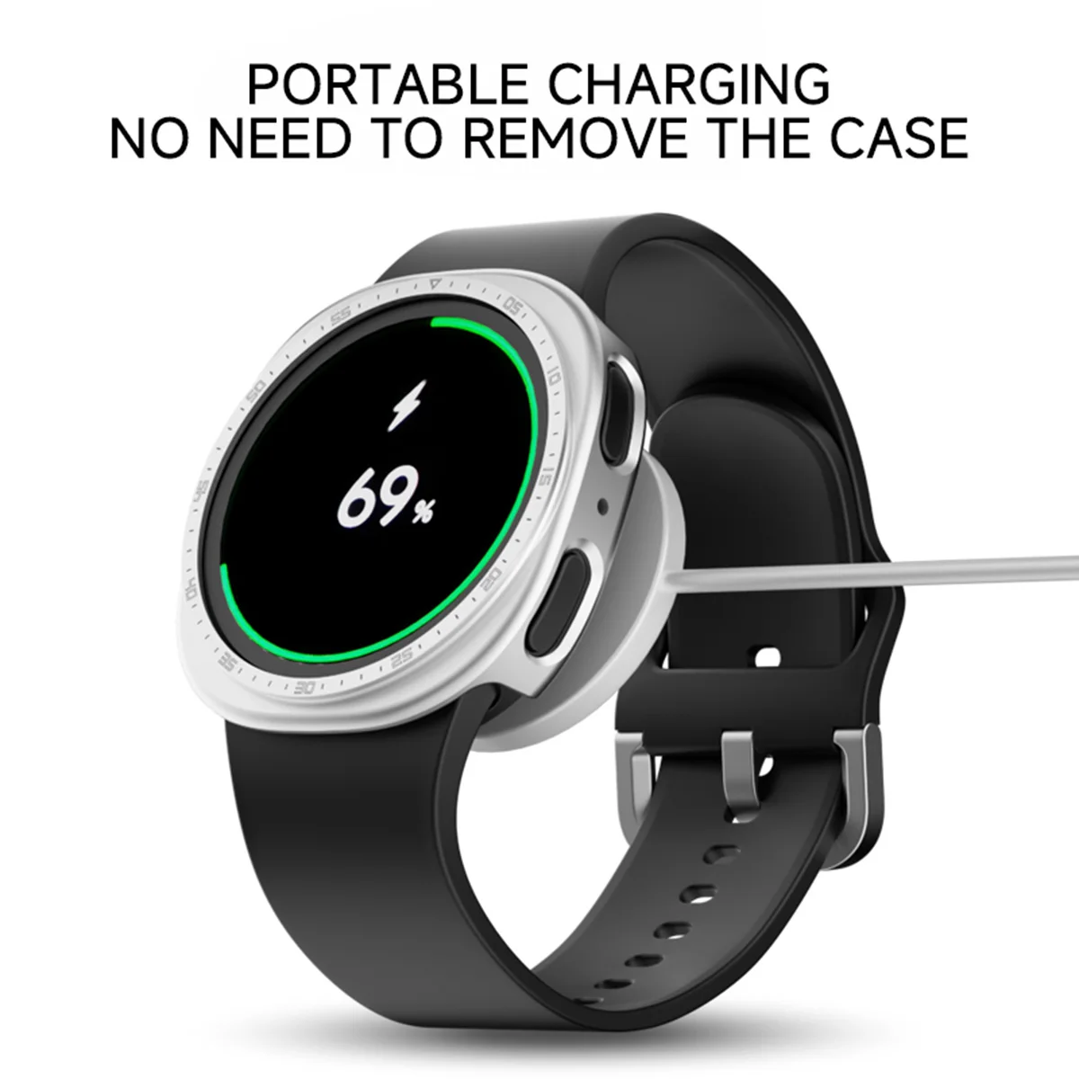 حافظة كمبيوتر لساعة سامسونج جالاكسي 8 44 ملم ملحقات واقي شاشة ممتص للصدمات غطاء مقياس مجوف لساعة سامسونج 8 40 ملم