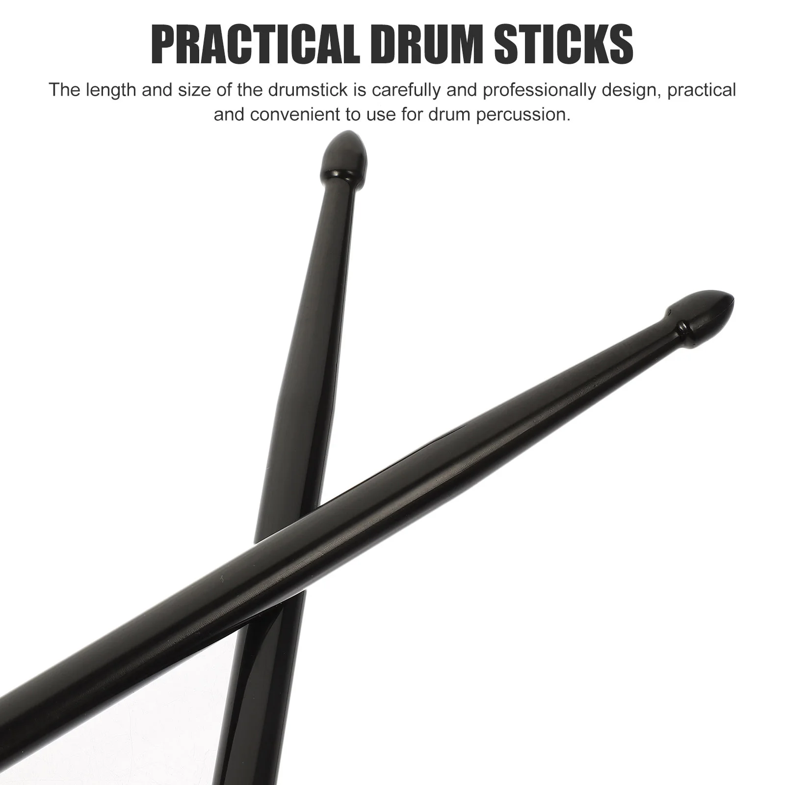

Double-headed Drumsticks Polished Professional Sided Comfortable End Felt Beginner