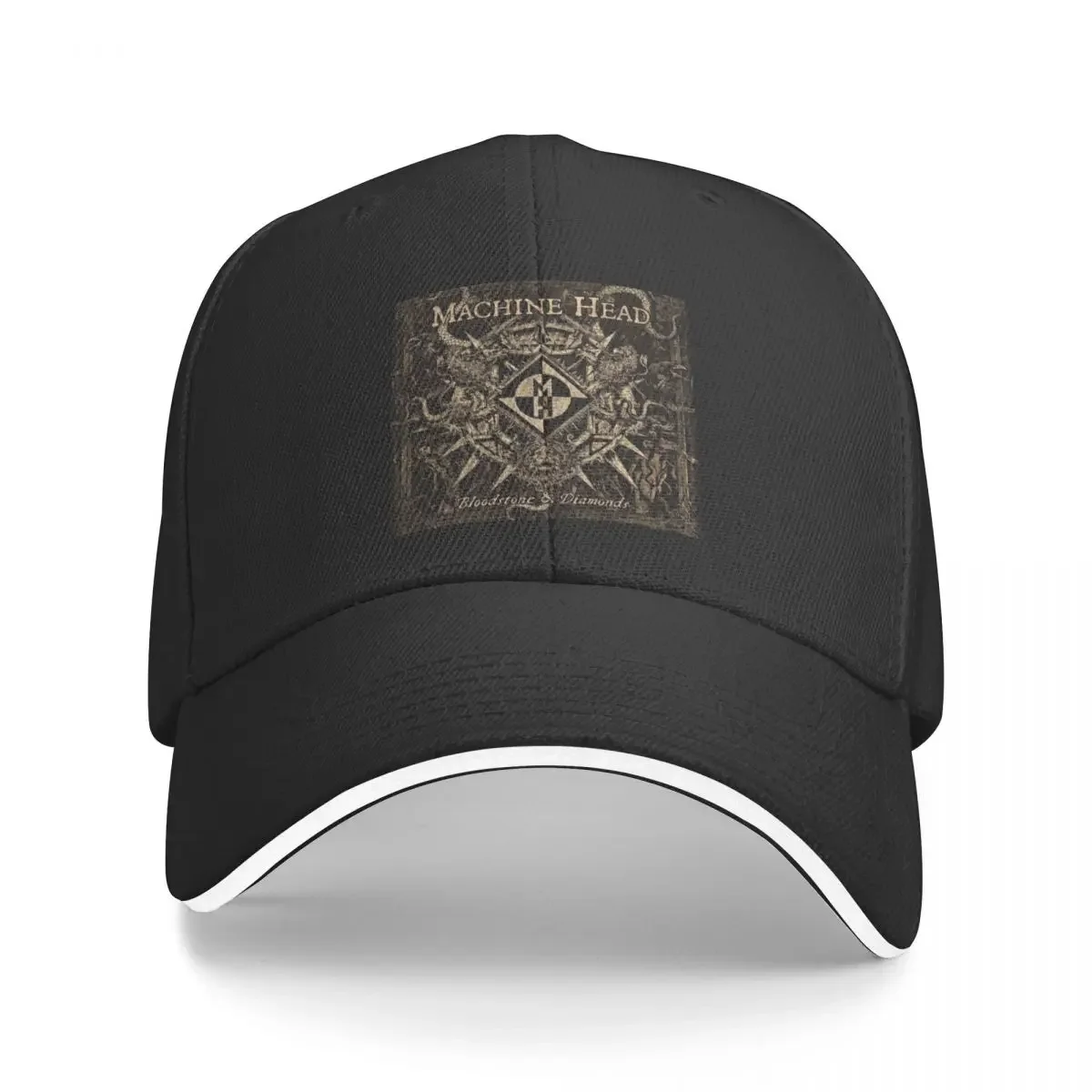 Machine Head bloodstone diamonds Baseball Cap summer hat Ball Cap golf hat genuine Caps Women Men's