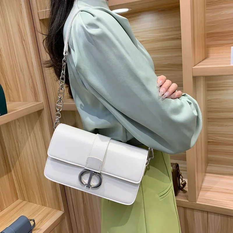

Ladies Fashion Handbags Crossbody-Bag Genuine Leather Shoulder Bag Luxury Brand for Women