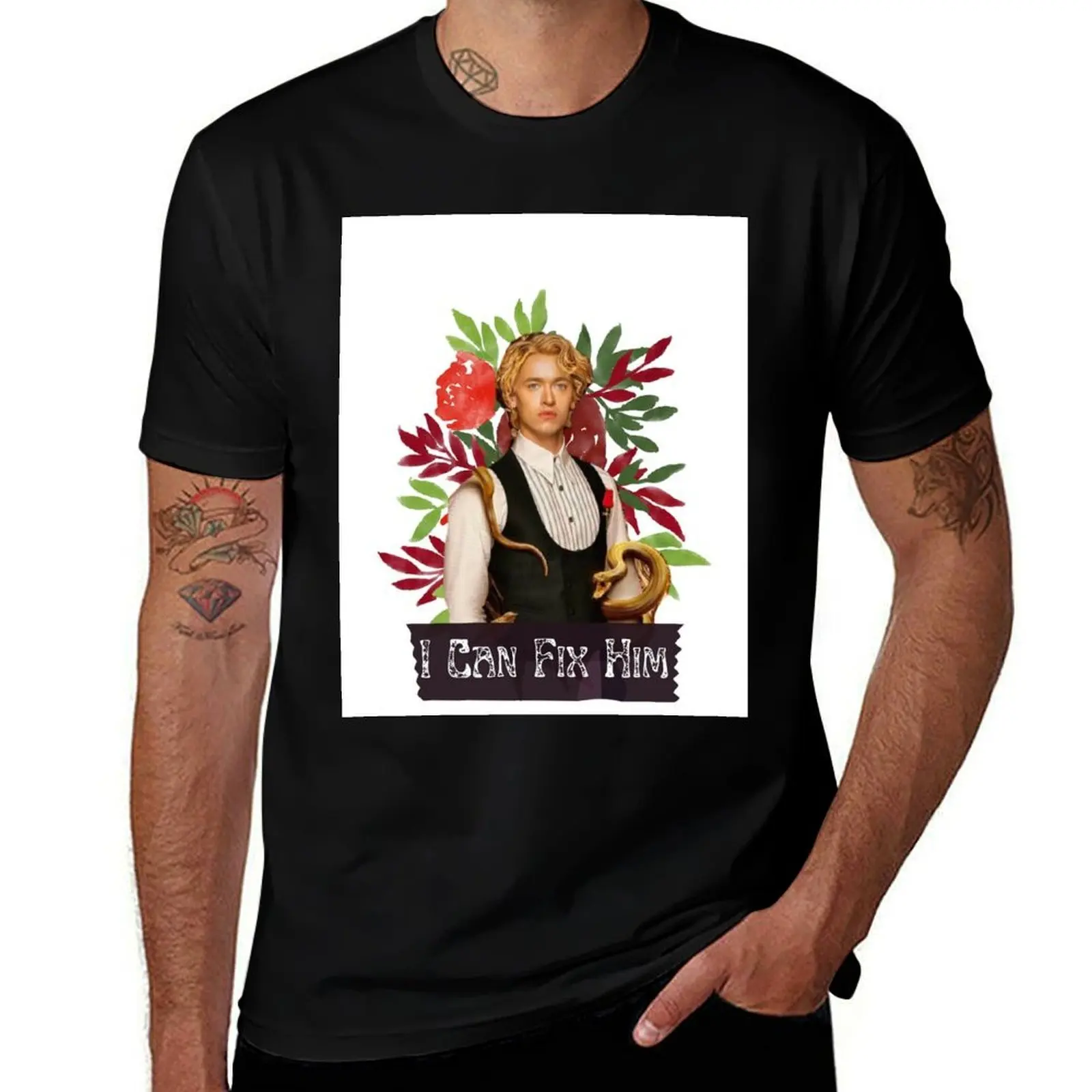 Coriolanus Snow Tom Blyth - I Can Fix Him Graphic T-Shirt Casual Daily Outfit T-Shirt
