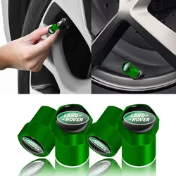 4Pcs Car Valve Metal Tire Dust Caps Auto Accessories Styling For Land Rover Defender Freelander Discovery 1 2 3 Evoque Range