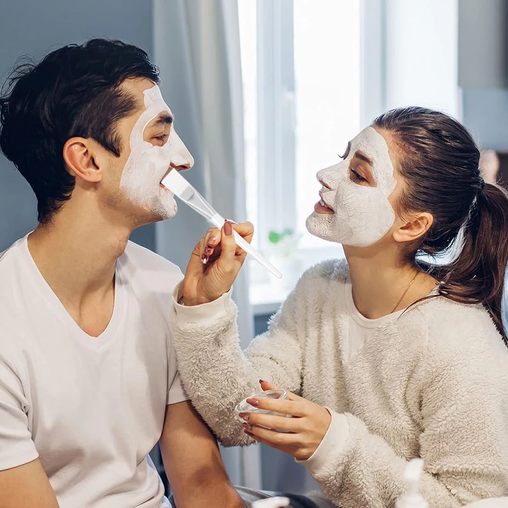 3/5/15 قطعة فرشاة قناع الوجه قناع الوجه الشفاف قضيب ماكياج فرش للنساء الفتيات أدوات التجميل قناع الوجه عدد وأدوات