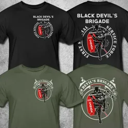 First Special Service Force USA Canada Black Devil's Brigade T-Shirt. Summer Cotton O-Neck Short Sleeve Mens T Shirt New S-3XL