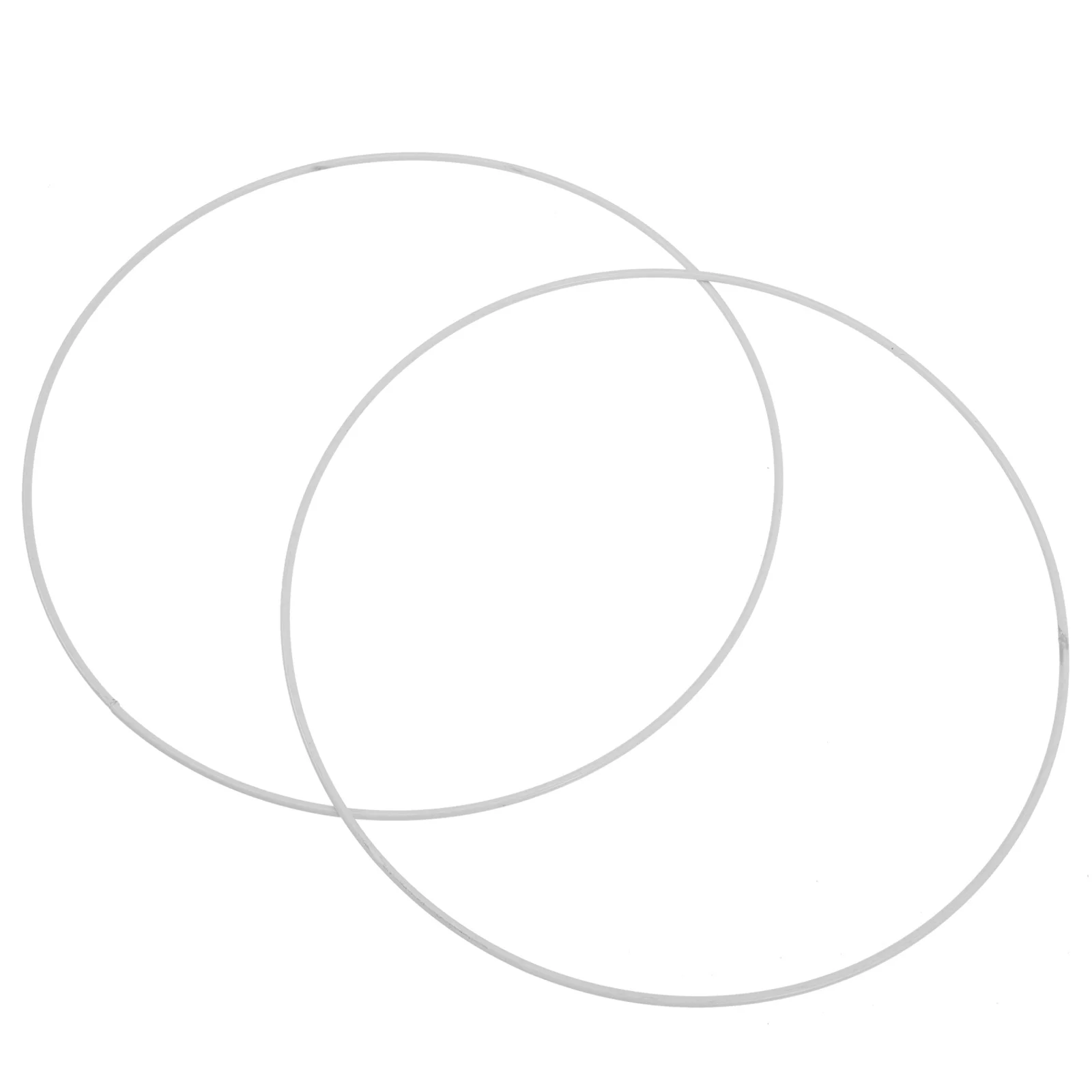 2 قطعة غطاء مصباح حديدي مستدير حلقة 30 سنتيمتر دعم معدني ل قلادة ضوء قفص ذاتي الصنع غطاء سلك حماية ملحقات الإضاءة #3