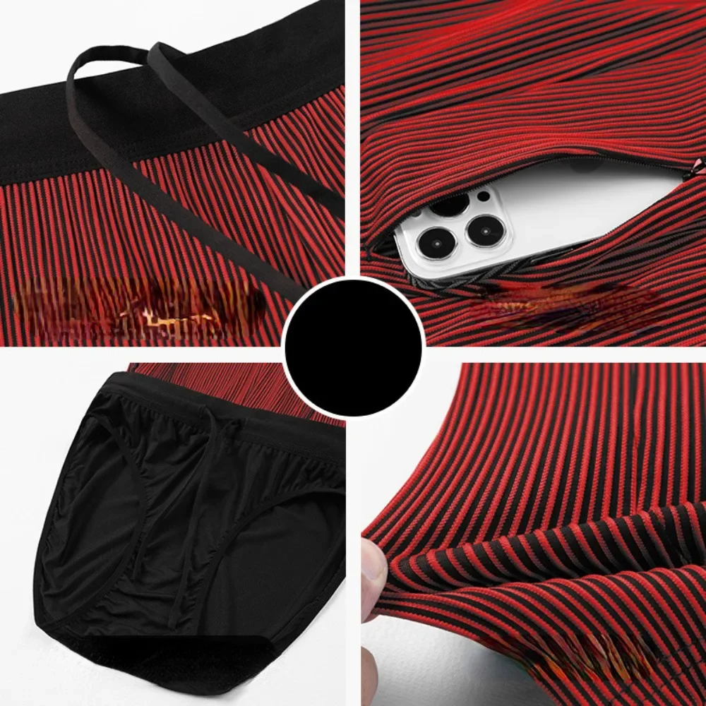 Men's and Women's Running Quick-drying Tight Shorts Outdoor Marathon Sports Fitness Track and Field Basketball Training Pants image 2