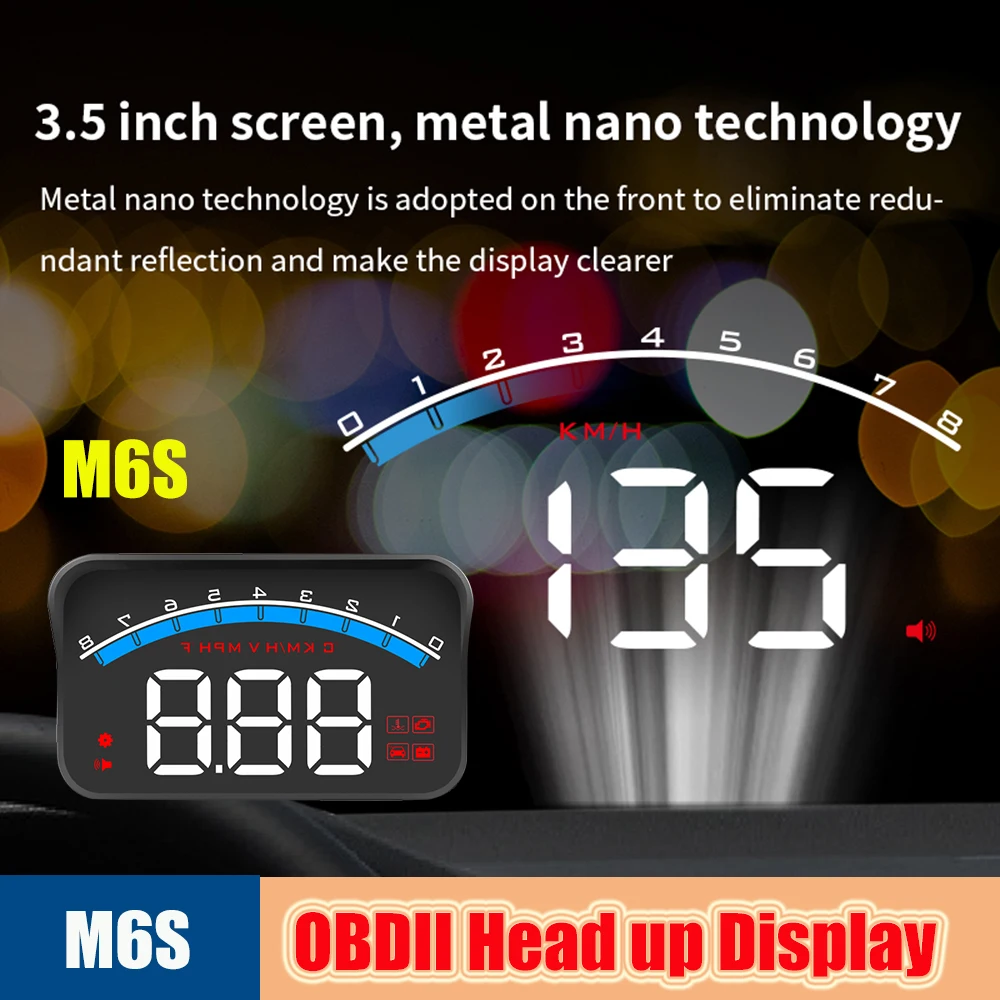 3.5" Smart Obd2 Hud… - image