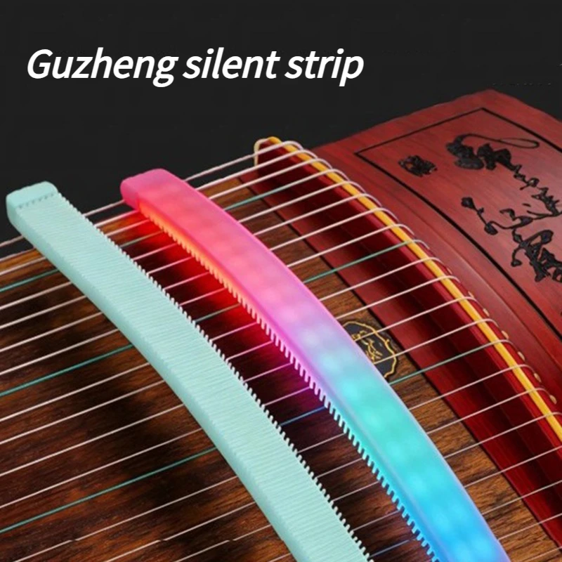 

Профессиональные звукопоглощающие полоски для гучжэна с цветной подсветкой, для практики, звукоизоляция, запчасти для струнных инструментов