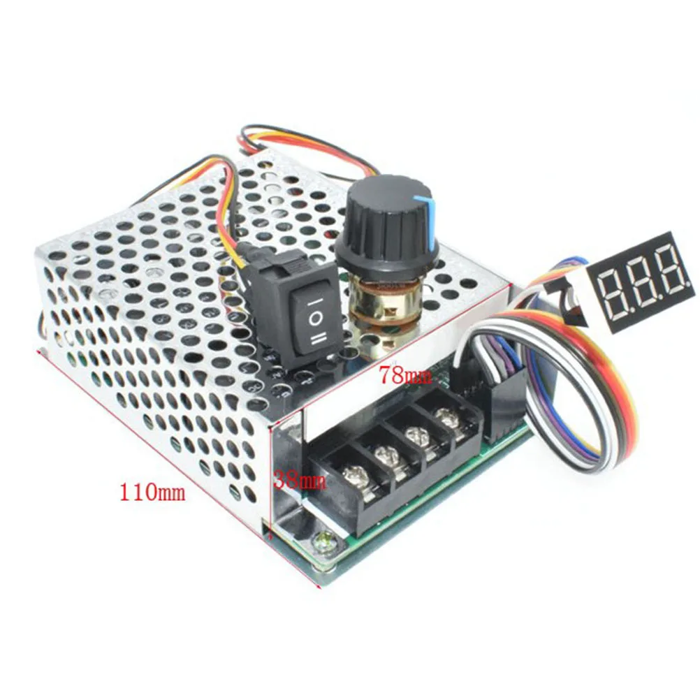 

Двигатель высокой мощности постоянного тока 12 В 24 В 36 В 48 В электронный контроль скорости матовый Esc защита от перегрева детали инструментов матовый контроллер