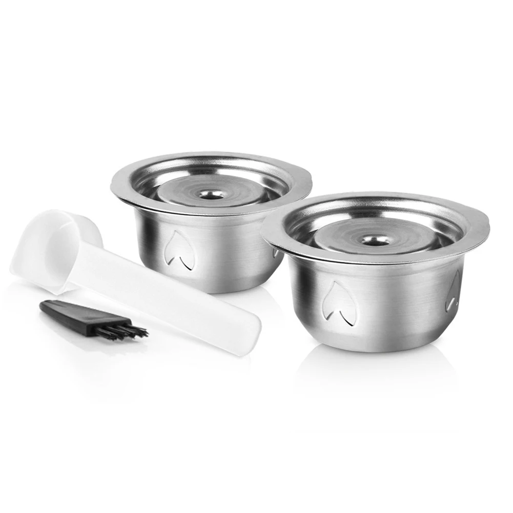 Coffee Capsule Filter Reusable Coffee Pod For Home Use Long-lasting Material Versatile Compatibility Stainless Steel