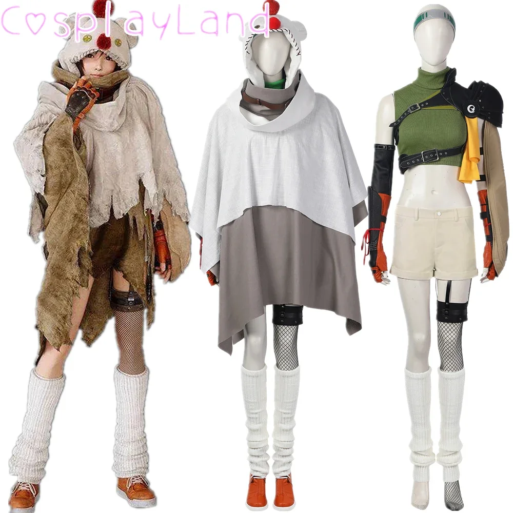 Final Fantasy Remake Yuffie Kisaragi Cosplay Costume Halloween Suit Game FF7 Warrior Outfit Armour Women Suit