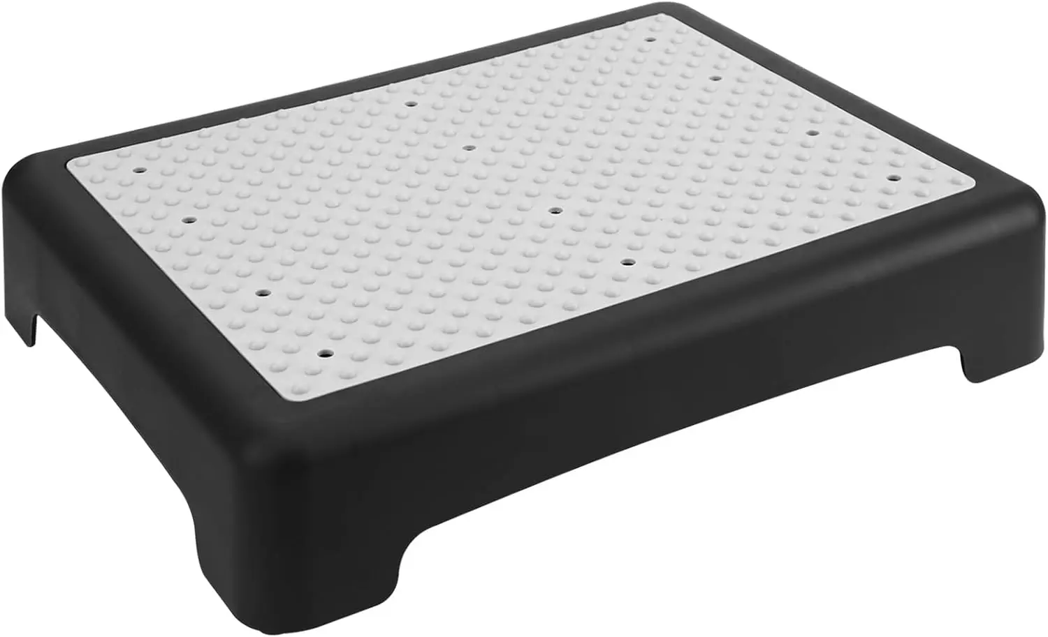 

Step Stool for Adults, Heavy Duty, Anti-Slip, Ideal for Outdoor, Kitchen, Bathroom, Bedroom, Plastic, Holds 440 lbs, Half