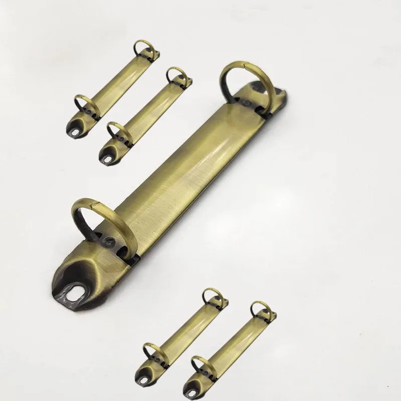 5 Stück A7 2 Ringe Binder Clips Schwarz Silber Gold Bronze Kupfer