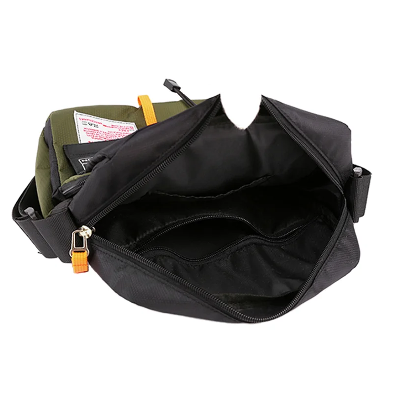 Men Cross Body One Shoulder Bag Military Fashion Trends Casual Travel Waterproof Nylon Male Sling Messenger Crossbody Bags
