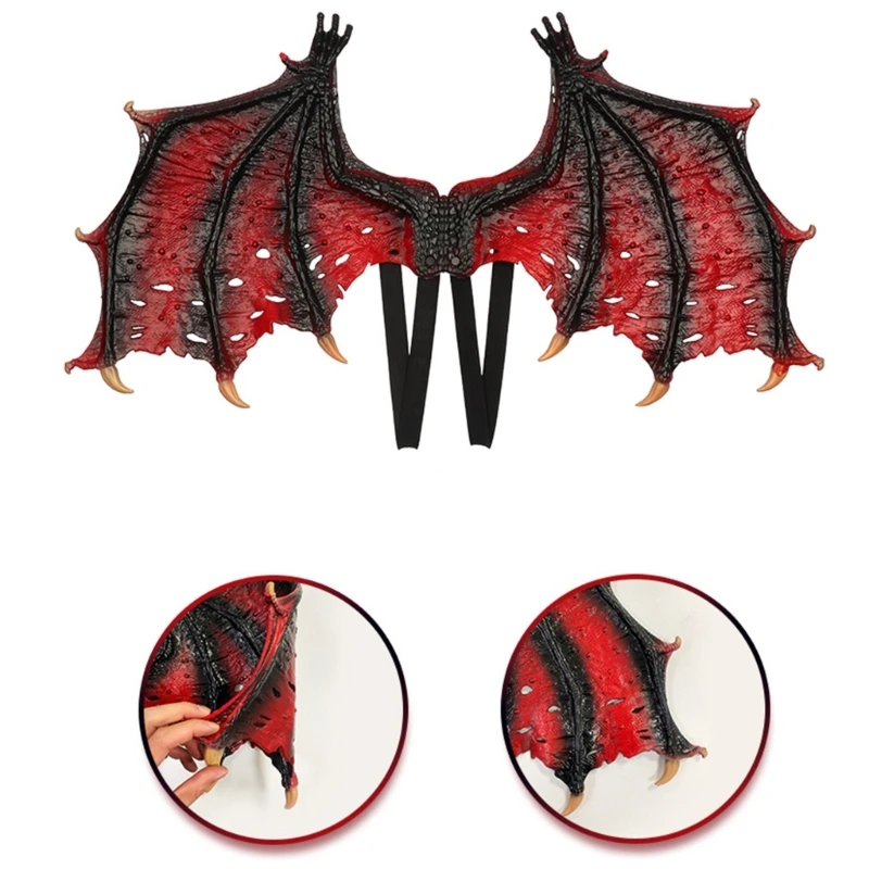 Dragon Wing Bat Wing Halloween Mardi Gras Demonen Kostuum Cosplay Accessoires
